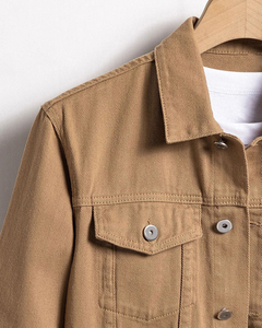 Chaquetas Vaqueras de Algodón 100% Hechas a Medida de la Mejor Calidad para Hombre, Resistentes al Viento, Ecológicas, Servicios ODM, Precio Razonable, Último Estilo - Product Image 6