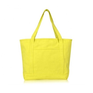 Toile efficace grande capacité solide noir brodé impression personnalisable GOTS fleur Portable une épaule Shopping Totes - Product Image 5