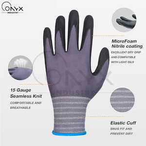 Guantes Resistentes a Cortes, Antideslizantes, Transpirables y Duraderos, Hechos en Pakistán, Suministro Directo de Fábrica, Venta al Por Mayor, Ropa de Trabajo de Seguridad Industrial - Product Image 2
