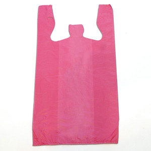 High Quality PE Plastic T-Shirt <b>Bags</b> Matte Style Packaging Hot Sale Gravure Printing Competitive Prices for Bedding Garbage - Product Image 1