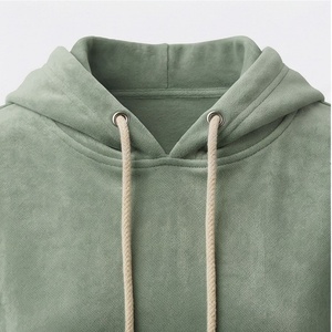 Sweat-shirt à capuche court pour femme, léger, à manches longues, coupe décontractée, pour la gym, le shopping, les voyages, le travail, les tenues - Product Image 4