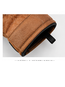 Gants d'hiver en cuir thermiques à écran tactile pour la conduite en extérieur, le cyclisme et l'usage quotidien par Standard International - Product Image 5