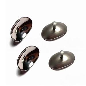 1 Pair of Corneal <b>Shield</b> Laser Eye Protector Stainless Steel Ophthalmic Surgery Instruments - Product Image 2