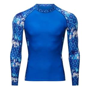 Top Selling Men Wear <b>Swimming</b> Shirt Rash Sun Protection <b>Clothing</b> Printed Rash Guard for Men Low MOQ 2026 - Product Image 3