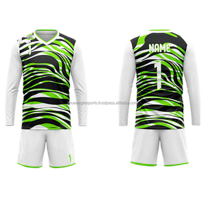 Conjunto de Uniforme de Fútbol Unisex Transpirable de Alta Calidad, Personalizado con Bordado, Jersey con Impresión por Transferencia de Calor para Adultos, MOQ Bajo - Product Image 1