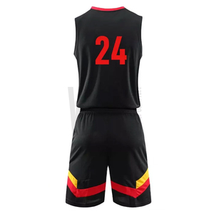 Wholesale Custom <b>Mens</b> Basketball Jersey Shorts Uniform Set Sublimation Teamwear Breathable Athletic Sportswear Personalized Team - Product Image 3