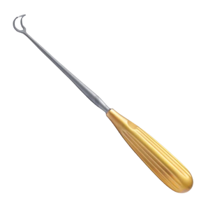 เครื่องมือแพทย์สแตนเลสแบบ Rectus Curette พร้อมปลายที่ละเอียดสำหรับการผ่าตัดและการตรวจวินิจฉัย - Product Image 1
