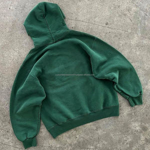 Sweat-shirts à capuche pour hommes 2024, 100 % coton, coupe ajustée, 500 GSM, tissu éponge lourd, impression personnalisée, écologique, vente en gros, vierge - Product Image 2