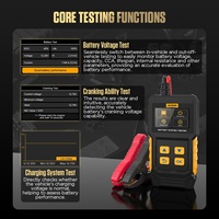 Analyseur de diagnostic de batterie Autool Bt360 12v, testeur de batterie de voiture numérique, testeur de capacité de batterie 12v, testeur de batterie automobile