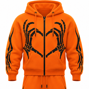 Chándal de Forro Polar Personalizado para Hombre, Ropa Deportiva Cálida de Invierno, Traje para Gimnasio, Entrenamiento y Jogging, Fabricante Mayorista, Proveedor de Producción Privada - Product Image 5