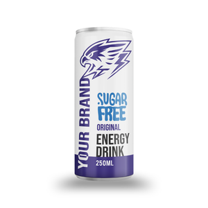 Customizable Energy <b>Drink</b> In Can 250ml Taurine Vitamin Caffeine Boost Carbonated Tropical Flavors 24 Months <b>Shelf</b> from Vietnam - Product Image 4