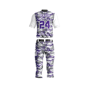 Ensemble d'uniformes de baseball en polyester de haute qualité - Tenue d'équipe respirante avec couleurs et tailles personnalisées, prix de gros bas - Product Image 5