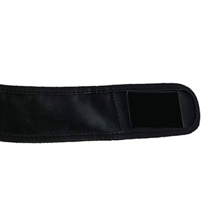 Gants de MMA demi-doigts Rahsal Industries RI-MMG-011 en cuir PU avec fermeture unisexe pour l'entraînement aux arts martiaux Jaune Noir - Product Image 6