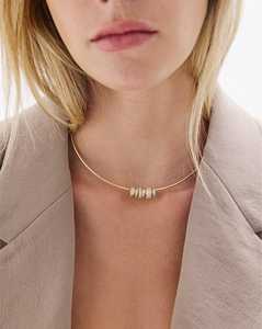 Pendentif Breloque Éternité en Diamant de Laboratoire 0,22 ct, serti pavé, Or 14k 18k, Solitaire Minimaliste Délicat Rondelle, pour un port quotidien et la superposition - Product Image 3