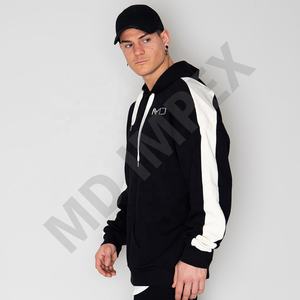 Últimos diseños personalizados de proveedores pakistaníes: sudaderas con capucha extragrandes para hombre, informales, de forro polar, cortavientos, con impresión digital - Product Image 2