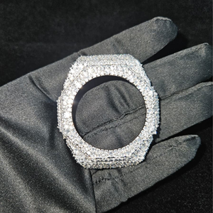 Caja de Reloj Moissanite Estilo Hip Hop para G-Shock GA 2100, Bisel de Reloj de Lujo con Diamantes Moissanite VVS - Product Image 1