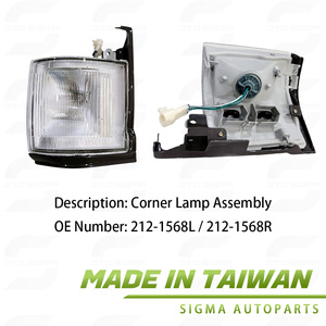 Luz de Posición Lateral de Alta Calidad, Halógena, 12 V, 18 W, OE 212-15D5L/212-15D5R para TOYOTA HIAS 1993-1994 - Product Image 4