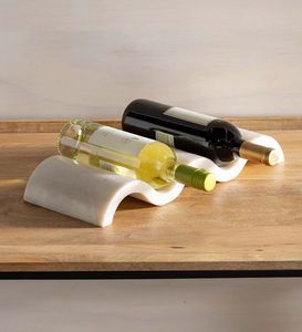 Porte-vin en marbre de qualité supérieure, forme et taille personnalisables, décoration de fête à domicile, matériau en marbre, utilisé dans les bars et autres lieux. - Product Image 1
