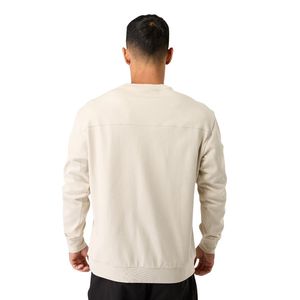 เสื้อสเวตเชิ้ตคอกลมสีดำสำหรับผู้ชาย ผ้าฟลีซพรีเมียม แขนยาว สวมใส่สบายๆ สไตล์สตรีทแวร์ สำหรับออกกำลังกายและเล่นกีฬา - Product Image 6