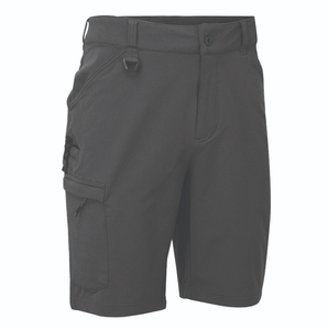 Pantalones Cortos de Lona Sólida de Alto Rendimiento para Hombre, para Verano, Golf, Pesca, Senderismo, con Cintura Elástica Bordada, Transpirables y de Secado Rápido - Product Image 1