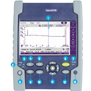 เครื่องวัด OTDR รุ่น JDSU 100AS ความแม่นยำ +/-2% หน้าจอสัมผัส LCD รับประกันคุณภาพ ของแท้ เครื่องวัดการสะท้อนแสง อุปกรณ์ไฟเบอร์ออปติก - Product Image 6