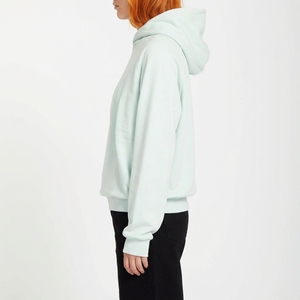 Sweat-shirt à capuche en polaire pour femme, OEM, marque privée, premium, anti-plis, délavé à l'acide, pull d'hiver avec logo frontal - Product Image 4
