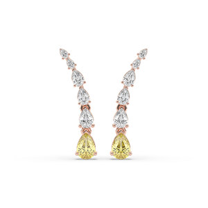 2.70CT Luxeshine Jewellery Premium Lab Grown <b>Diamond</b> <b>Earrings</b> 14K Solid Gold IGI Certified Wedding Anniversary Gift - Product Image 5