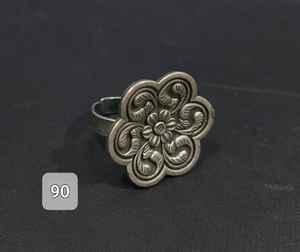 Anillo de plata alemán de estilo Pavo Real Premium, joyería elegante, artesanía para trajes tradicionales y moda llamativa - Product Image 4