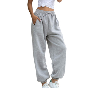 Pantalon de sport décontracté taille haute pour femme, longueur intégrale, nouvelle mode 2026, style streetwear, faible MOQ - Product Image 5