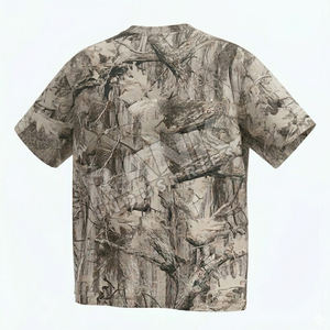 Camisetas de Caza Unisex 100% Algodón Manga Corta con Logotipo Serigrafiado en la Parte Delantera Corte Regular Cuello Redondo para Adultos - Product Image 2