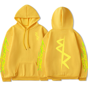 Sweat-shirt à capuche 100% coton tissé, teinture unie, logo brodé, impression sérigraphique, fabricant - Product Image 3
