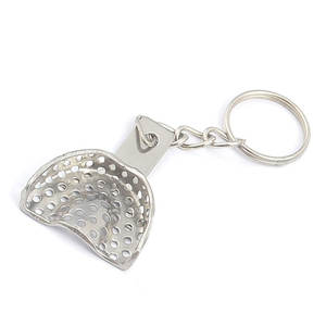 Llavero con bandeja de impresión dental en miniatura, regalo para dentistas, estudiantes de odontología y profesionales dentales, recuerdo único de odontología - Product Image 6