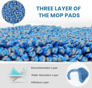 Mopa Comercial Ecológica Autolimpiable para Limpieza de Pisos de Madera, Escoba de Empuje Resistente, Marca KSR International para el Hogar - Product Image 3