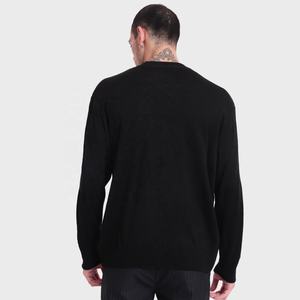 Sudadera atlética clásica para hombre con Eco Smart Fleece Cómoda cuello redondo manga larga Logo sudadera para ropa deportiva - Product Image 3