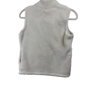 White Color Customized <b>Men's</b> Outdoor Sherpa <b>Fleece</b> Vests Windproof Warm Winter Wear Sherpa Wool <b>Gilets</b> For Adults - Product Image 2