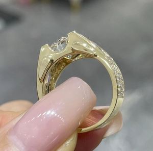 Bold Multi-Stone Moissanite <b>Diamond</b> <b>Ring</b> Bezel Setting IGI Certified Heavy Silver Statement Design - Product Image 4
