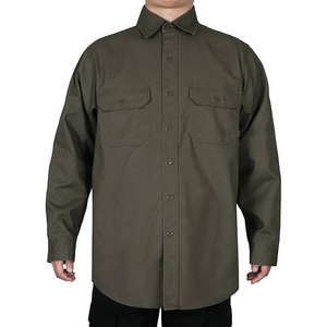 Tenue de travail personnalisée anti-chocs électriques et résistante à la chaleur pour le soudage, avec fermeture à boutons-pression, manches longues, haute visibilité CE - Product Image 3
