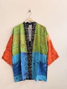 ชุดกิโมโนผ้าไหมขายส่งจำนวนมาก สไตล์วินเทจฮิปปี้ ชุดลำลอง - Product Image 6