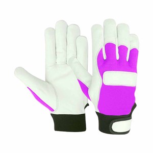 Guantes de Trabajo Resistentes al Calor, de Cuero Vacuno Granulado, con Revestimiento de Spandex en la Parte Posterior, para Trabajo Pesado - Product Image 3