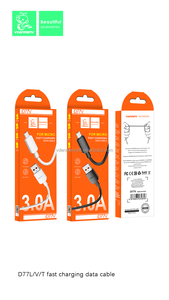 VDENMEN-Productos de venta al por mayor de alta calidad, accesorios de teléfono, cables de datos USB tipo C de carga súper rápida - Product Image 2