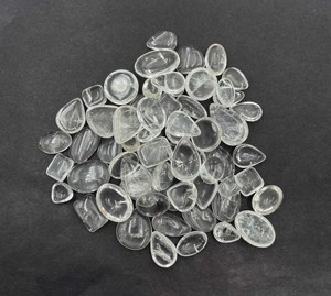Natural Crystal Quartz Mix Shape Cabochon Loose Gemstone Lot 12-20 MM Crystal Quartz Gemstone For Handmade Jewelry Making - Product Image 6