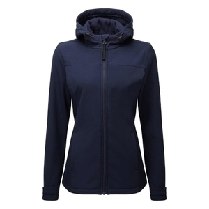เสื้อแจ็คเก็ตกันลมสีฟ้าอ่อนสำหรับผู้หญิงแบบใหม่ พร้อมขอบสีกรมท่าและแขนยาว - Product Image 2