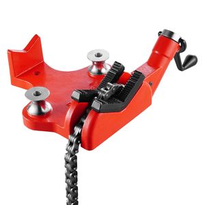 Morsa a Catena Industriale per Tubi, Capacità 1/2 "-8", Base Robusta in Ghisa da 34,6 ", Esperto nel Fissaggio Tubi - Product Image 6