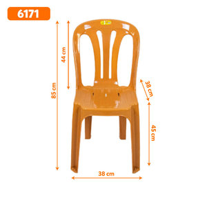 Modern Commercial <b>Stackable</b> Colorful Plastic Dining <b>Chairs</b>-Space-Saving Design for Home Office Canteen & Patio - Product Image 1