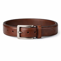 Ceintures en cuir personnalisées pour hommes, ceintures de taille en cuir véritable, boucle moderne, style designer, vente en gros OEM