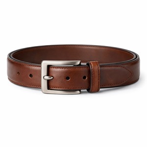 Cinturones de Cuero Personalizados para Hombre, Cinturones de Cintura de Cuero Genuino, Hebilla Moderna, Estilo de Diseñador, Venta al Por Mayor OEM - Product Image 2