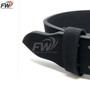 เข็มขัดยกน้ำหนักหนังแท้สำหรับเพาะกาย ออกกำลังกาย ยกน้ำหนัก รองรับหลัง เข็มขัดฝึกความแข็งแรง หนังคุณภาพพรีเมียม สำหรับทุกเพศ - Product Image 3