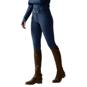 Women's High Waist Riding Tights Tummy Control Training Compression Leggings Sports Equestrian Wear Sports <b>Tight</b> Leggings with <b>B</b> - Product Image 1