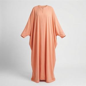 Fabricant de vêtements Abaya modestes sur mesure pour femmes, hauts de prière islamiques décontractés et élégants pour femmes, design de haute qualité - Product Image 1
