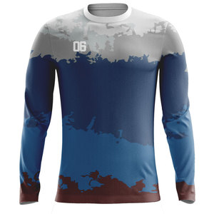 เสื้อฟุตบอลชายแบบสั่งทำพิเศษ ฤดูกาลใหม่ ปี 2026 แขนยาว ลายพิมพ์แบบ Sublimation พร้อมดีไซน์เปล่าสำหรับตกแต่ง - Product Image 5